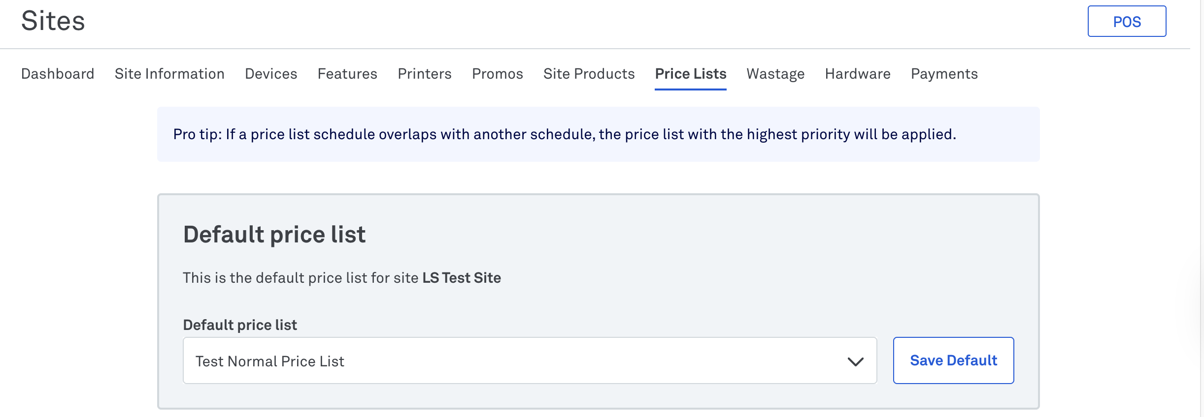 Save default price list.png