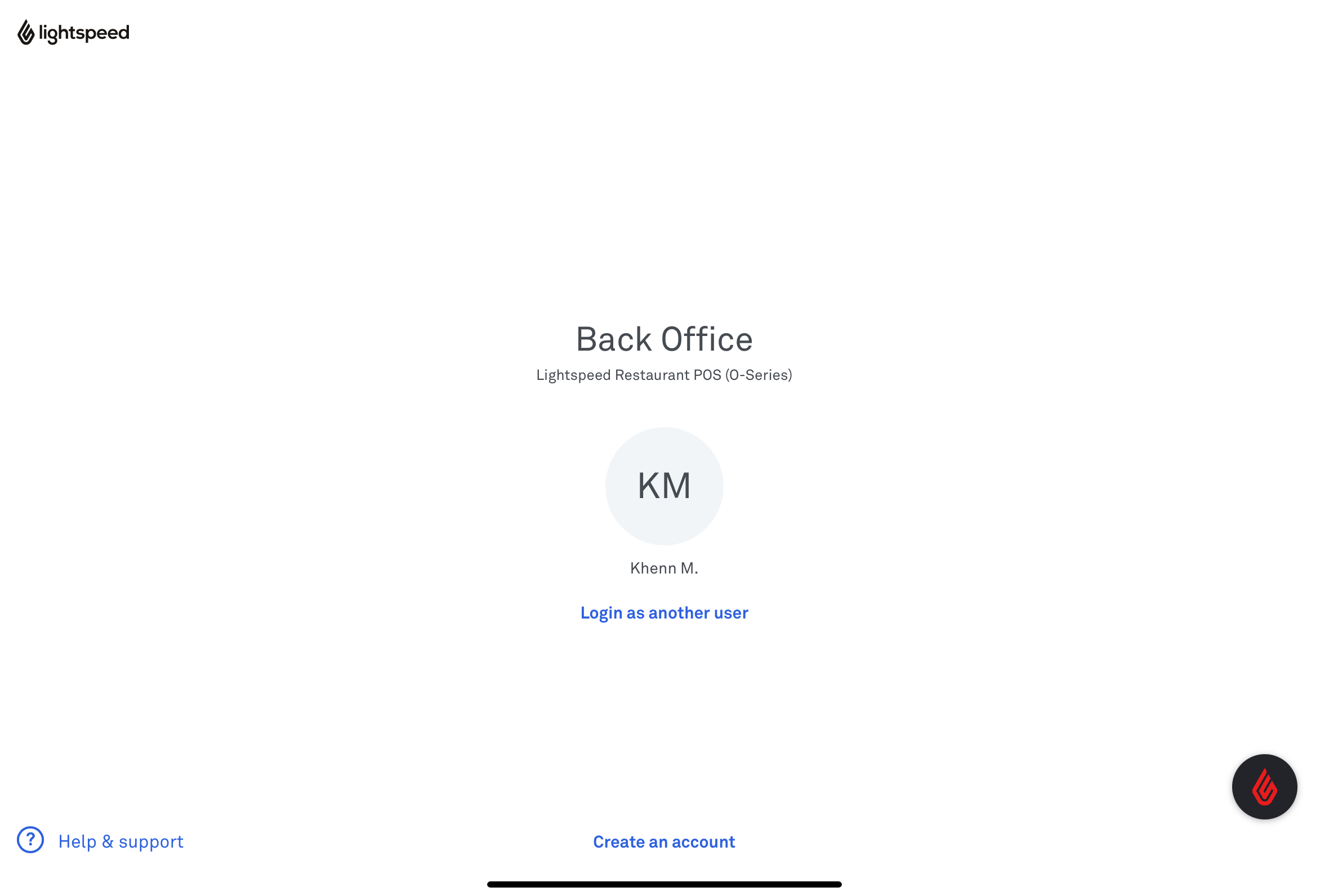 Switch User Back Office