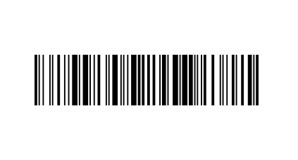 image of sample 1D barcode