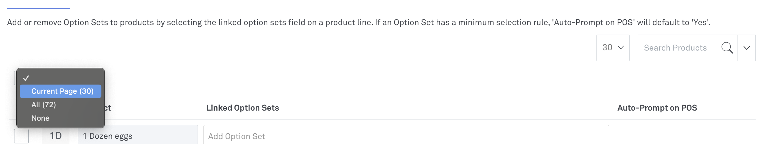 image of current page or all bulk options