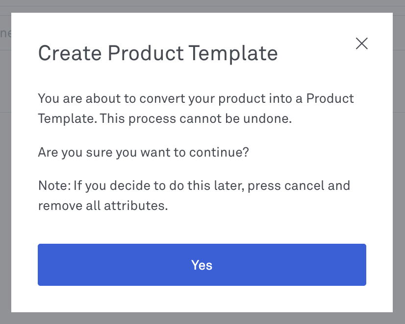 image of dialog box when creating product template 