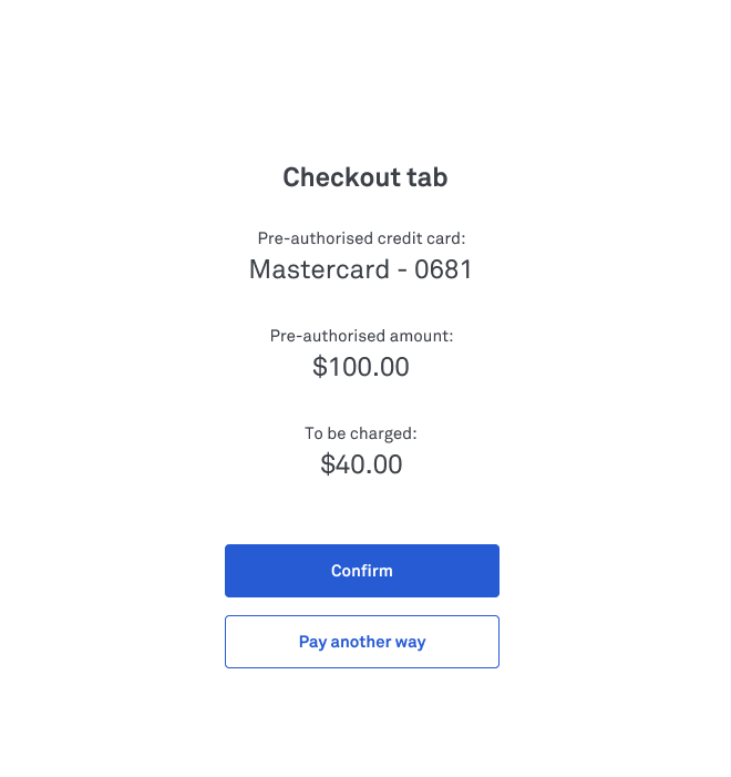 image of LSP Bar Tabs screen