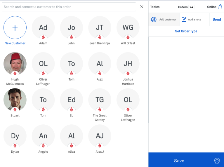 Add customer_Bar tab