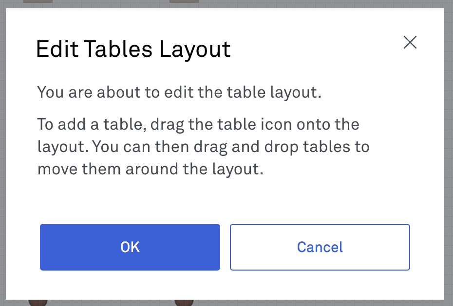 Edit Tables layout_POS