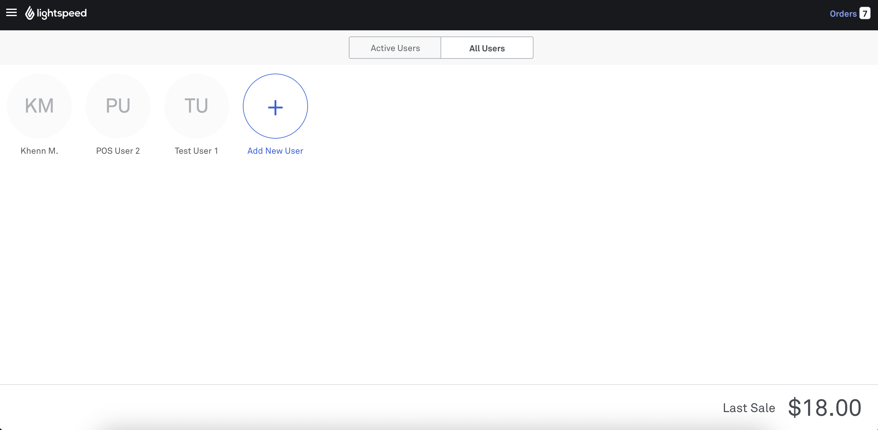 All users list_POS
