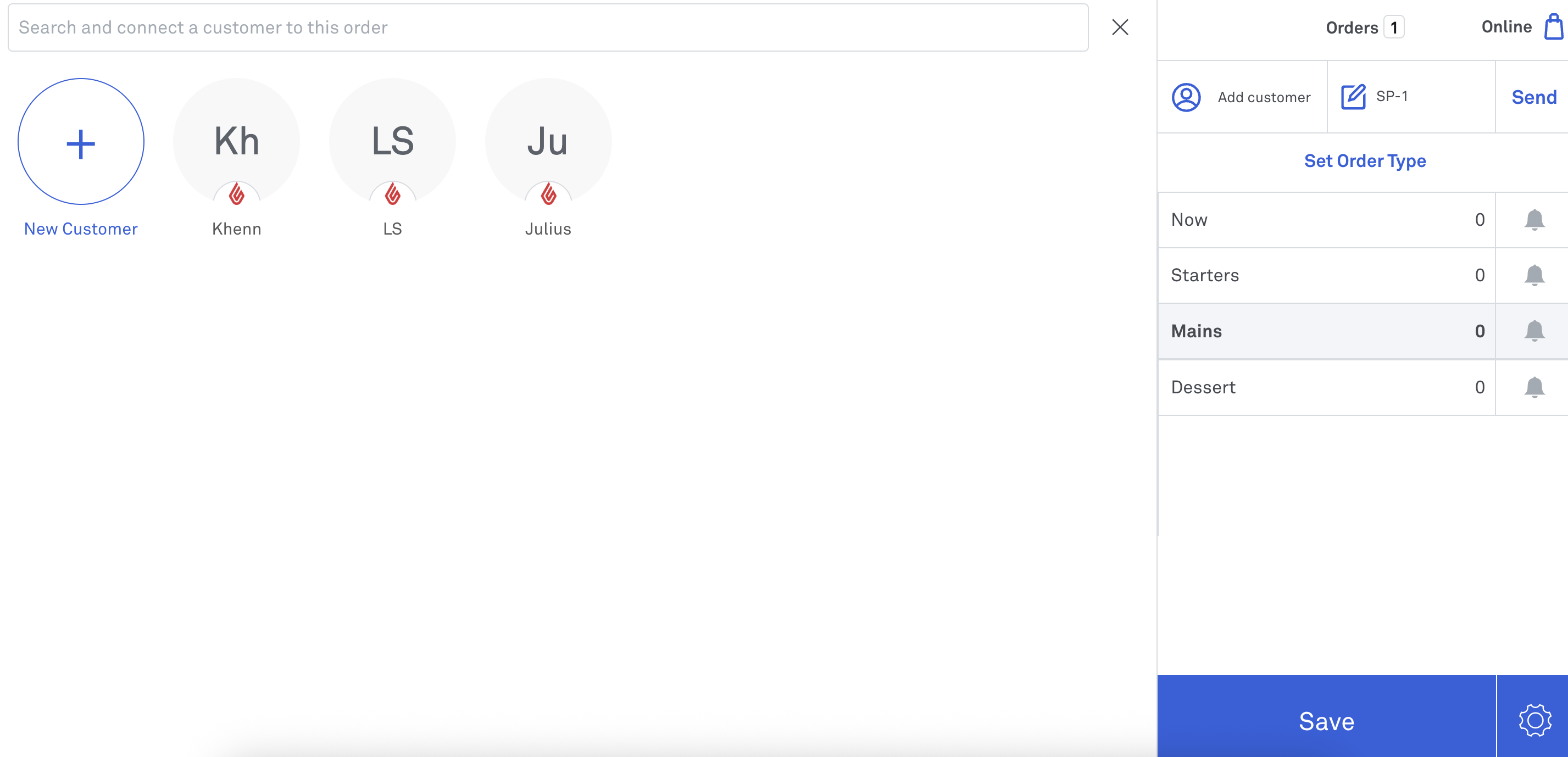 Link customer_POS