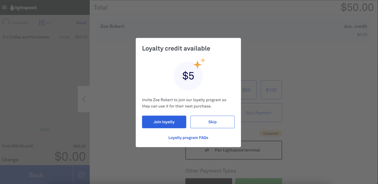 Join loyalty_POS
