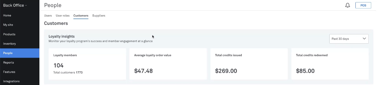 Loyalty Insights_Back Office